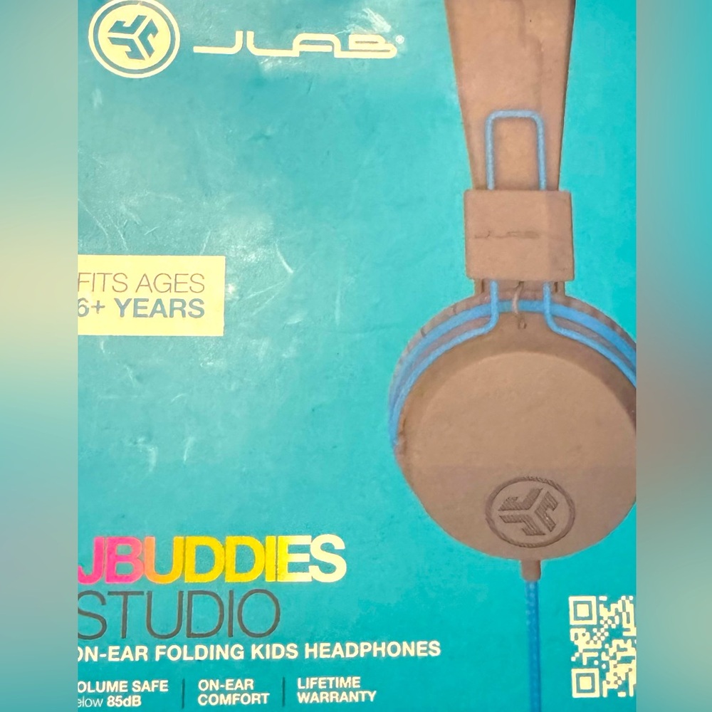 - ⭐️ JLab JBuddies Studio On-Ear Kids Wired Headphones, Graphite/Purple